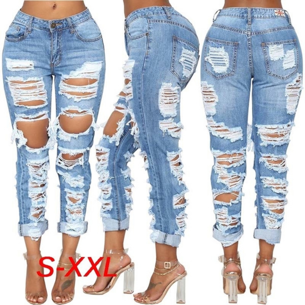 Ripped jeans M